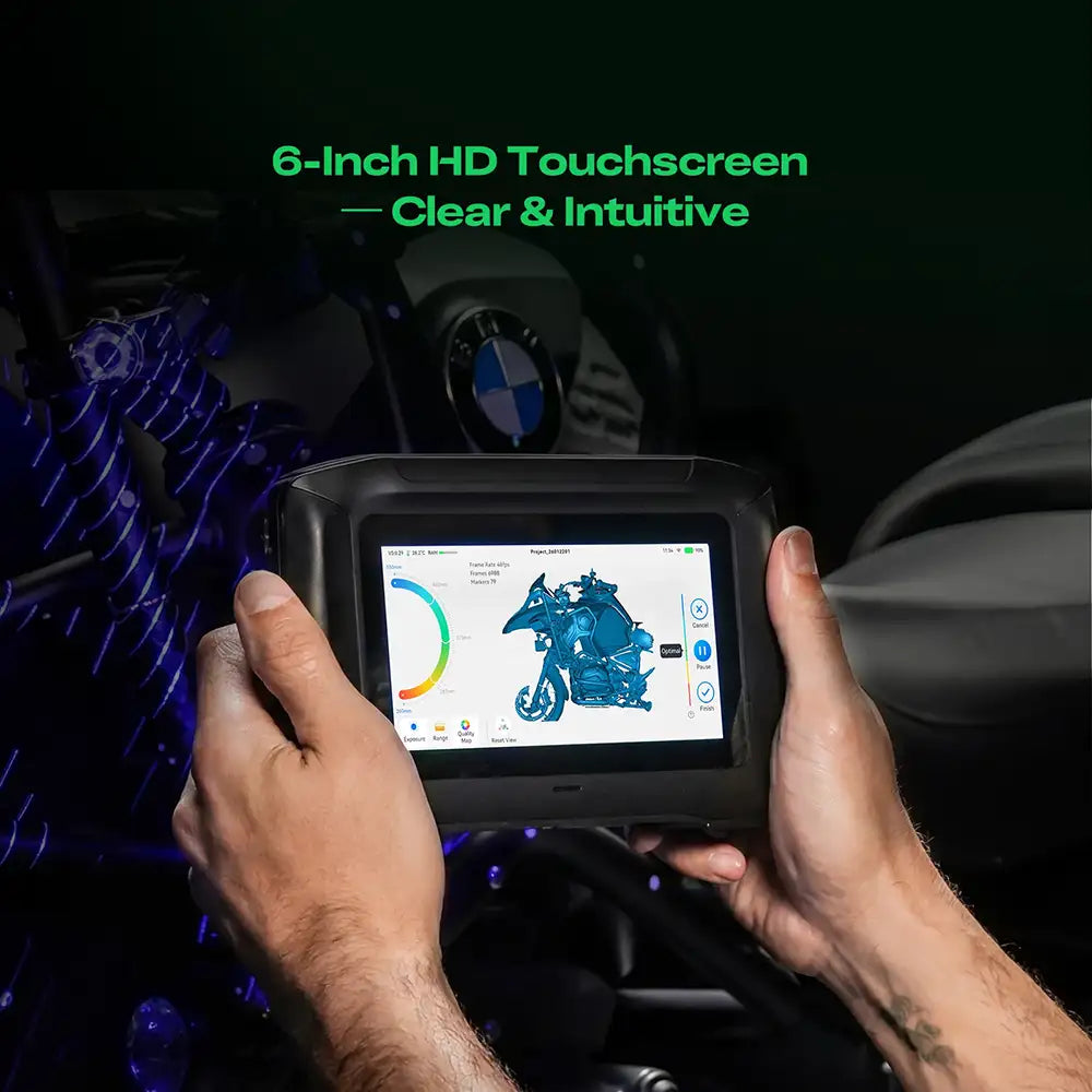 Creality Sermoon X1 3D Scanner, 0.02mm High Precision, Blue Laser + NIR, Full Color, Industrial 3D Scanner